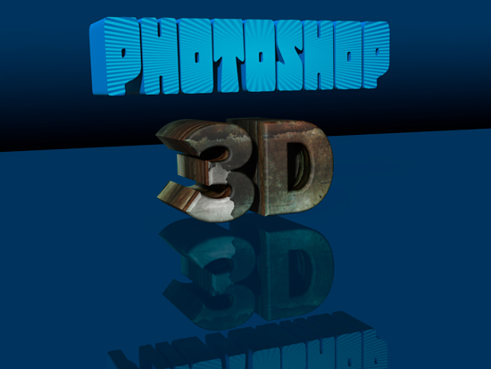Photoshop 3D