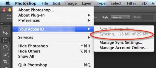 Sync Photoshop Settings 03